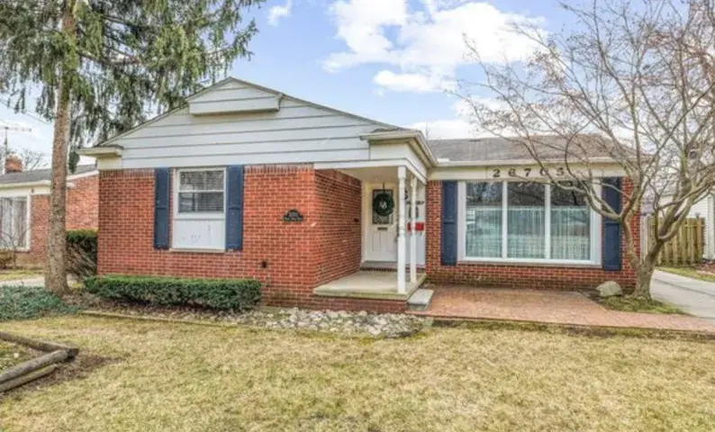 An older St. Clair Shores, MI brick home eligible for a cash sale