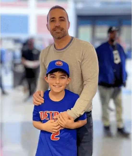 Dave of Sell Dave Your House, a local Metro Detroit cash home buyer, with his son